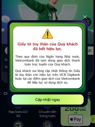 Bị khóa hết tài khoản ngân hàng, ví điện tử vì điều này?