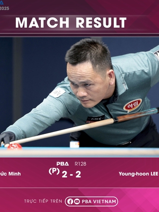 Billiards: 5 cơ thủ Việt Nam giành chiến thắng tại Hàn Quốc