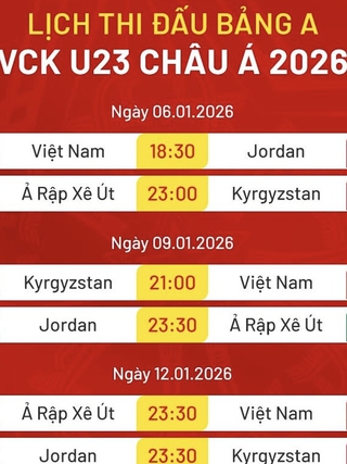 Lịch thi đấu U.23 Việt Nam mới nhất: Đá khung giờ cực ‘lạ’, tại sao VTV không có bản quyền truyền hình?