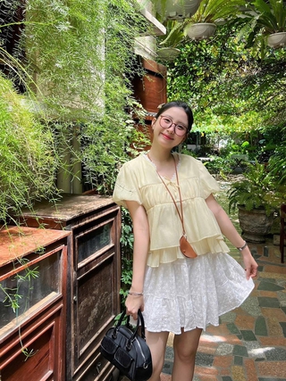 'Cân' mọi phong cách chỉ với áo babydoll linh hoạt
