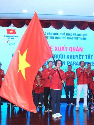 Phó thủ tướng Mai Văn Chính giao nhiệm vụ cho đoàn thể thao người khuyết tật Việt Nam 