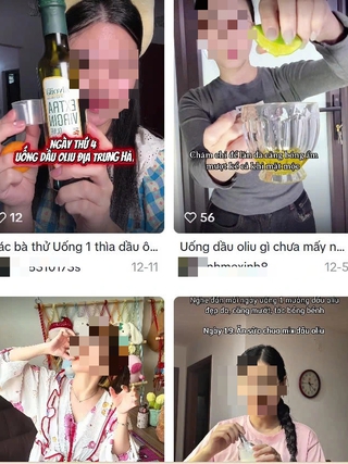 Trào lưu uống dầu ô-liu mỗi buổi sáng để làm đẹp được chia sẻ rầm rộ