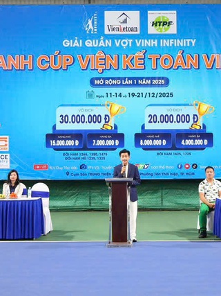 Viện kế toán Việt Nam lan tỏa tinh thần quần vợt fair-play