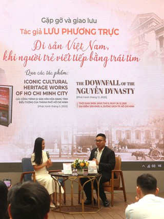 Lưu Phương Trực yêu di sản bằng trái tim tuổi trẻ