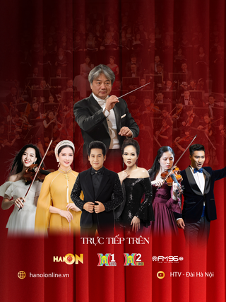 Trọng Tấn, Phạm Khánh Ngọc biểu diễn trong 'Hanoi Concert - Hòa nhạc năm mới 2026'