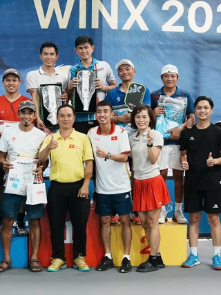 Rộn ràng ngày hội giao lưu pickleball ở giải TNSV