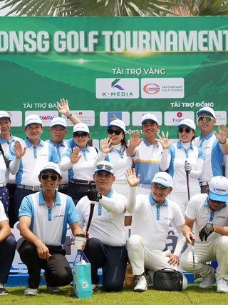 144 golfer tranh tài sôi nổi giải DNSG Golf Tournament 2025