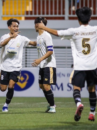 Trường ĐH Tôn Đức Thắng 0-2 Trường ĐH Lào: Vé bán kết cho đại diện xứ triệu voi
