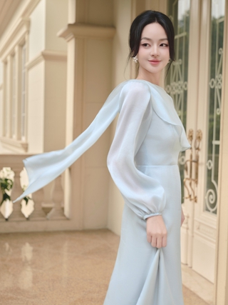 Đầm dự tiệc mùa hè sang trọng, đơn giản nhưng đẹp xao xuyến