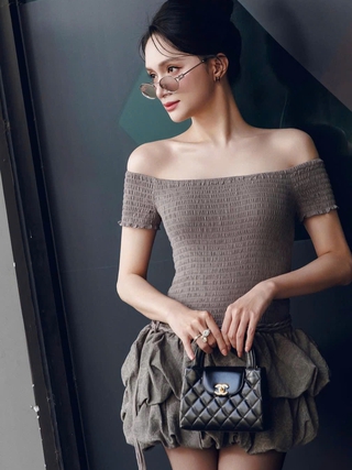 Chào hè với mốt trễ vai cho nàng thêm phần nữ tính