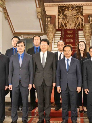 Lãnh đạo TP.HCM tiếp xã giao T.Ư Đoàn TNCS Trung Quốc