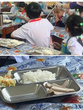 Đà Nẵng: Phụ huynh phản ánh bữa ăn bán trú 'không ổn', hiệu trưởng lên tiếng