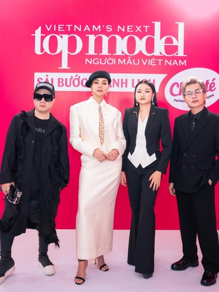 'Bộ tứ quyền lực' Vietnam's Next Top Model 2025 ra mắt