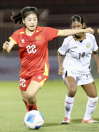 U.19 Việt Nam, Thái Lan cùng thắng cực đậm ở giải nữ Đông Nam Á: Chủ nhà chắc ngôi đầu bảng
