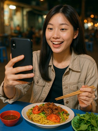 Nhập viện sau ăn buffet theo đánh giá của TikToker: Tỉnh táo trước 'lời khen có cánh'