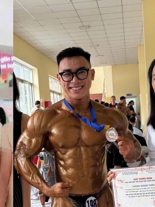 Từ chàng trai chỉ nặng 39 kg đến nhà vô địch thể hình quốc gia