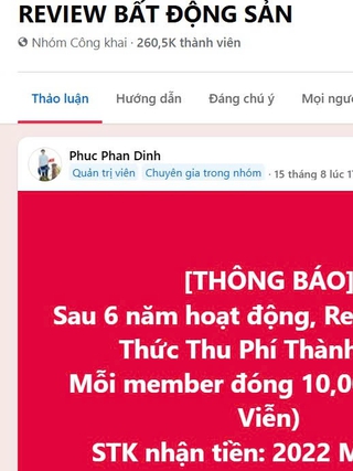 Nhiều hội nhóm Facebook thông báo thu phí, nhưng ai cũng vui vẻ hưởng ứng, vì sao?