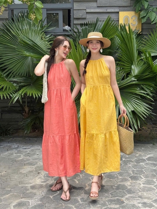 Đắm chìm trong mùa hè qua từng thớ vải linen nhẹ tênh