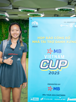 Cơ hội gặp gỡ ngôi sao pickleball quốc tế ở PPA Tour Asia MB Vietnam Cup 2025