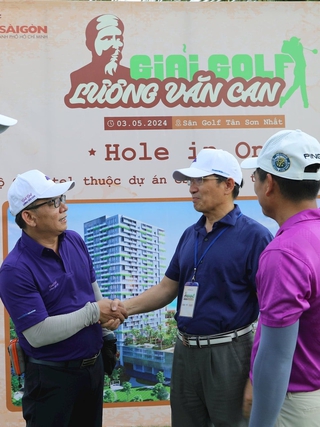 Giải golf Tạp chí Doanh Nhân Sài Gòn: Gây quỹ học bổng, tranh Cúp Lương Văn Can