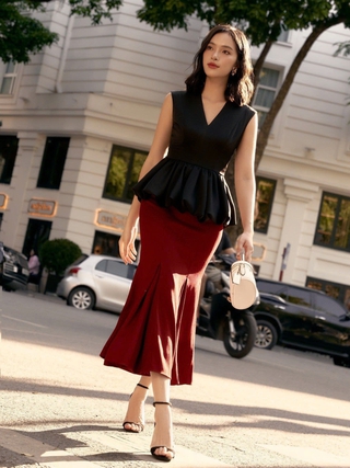 Sành điệu và 'bắt trend' với các thiết kế peplum