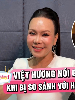 Việt Hương nói gì khi bị so sánh diễn xuất với Hồng Đào?
