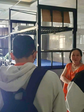 Đội hình hỗ trợ tìm chỗ trọ an toàn cho sinh viên