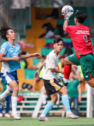 Trường ĐH Quản lý Công nghệ TP.HCM 1-1 Trường CĐ Công thương TP.HCM: Bất phân thắng bại