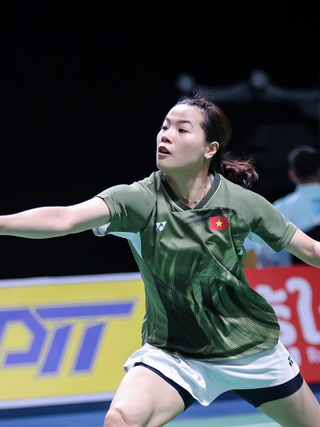 Nguyễn Thùy Linh dừng chân đáng tiếc ở tứ kết giải cầu lông Indonesia Masters 2026