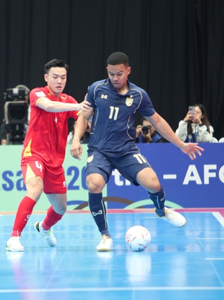 Việt Nam 0-1 Thái Lan, VCK futsal châu Á 2026: 'Voi chiến' chiếm ngôi đầu
