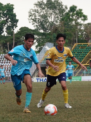 Trường ĐH Cửu Long cố gắng lập 'kỳ tích' tại TNSV THACO cup 2026