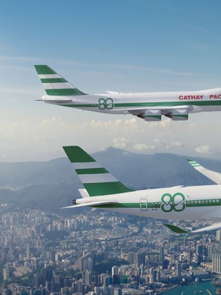 Sơn máy bay hình lá xà lách kẹp ăn mừng sinh nhật 80 tuổi