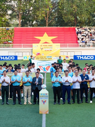 Rực rỡ lễ khai mạc TNSV THACO cup 2026: Ngày hội lớn đậm chất sinh viên, chuyên nghiệp và hấp dẫn