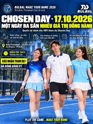 128 VĐV cạnh tranh ở ngày đầu tiên của chuỗi sự kiện BULBAL MAKE YOUR NAME 2026