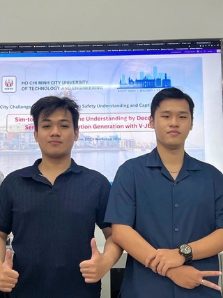 3 sinh viên cơ khí giành cú đúp giải thưởng tại đấu trường AI quốc tế