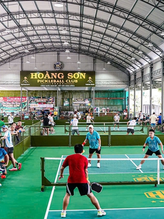 Ấn tượng cụm sân pickleball chất lượng cao tại TP.Đồng Nai