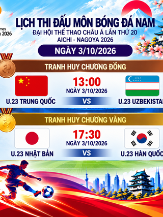 Nhận định, dự đoán chung kết bóng đá nam hôm nay: U.23 Nhật Bản cản Hàn Quốc giành ‘poker’