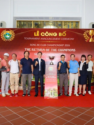 Nhiều giải thưởng lớn chờ đợi 'nhà vô địch trở lại' tại Song Be Club Championship 2026
