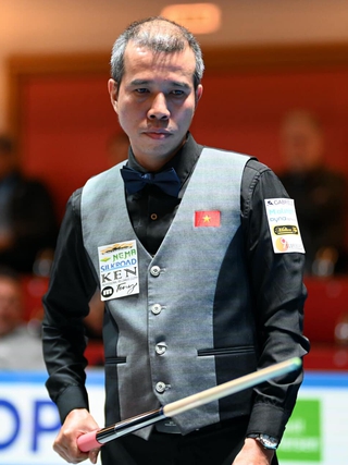 Billiards: Trần Quyết Chiến ngược dòng ngoạn mục đánh bại cao thủ người Đức