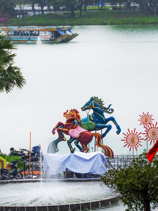 Linh vật ngựa và long mã xứ Huế cùng thành ngữ 'ngựa Thượng Tứ' ít người biết
