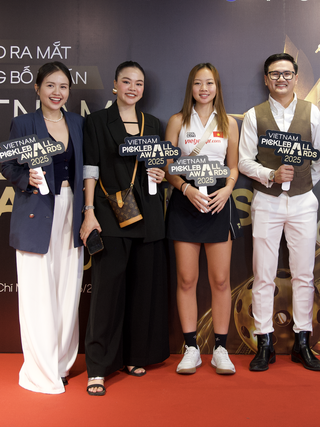 Những gương mặt pickleball tiêu biểu của Việt Nam được vinh danh