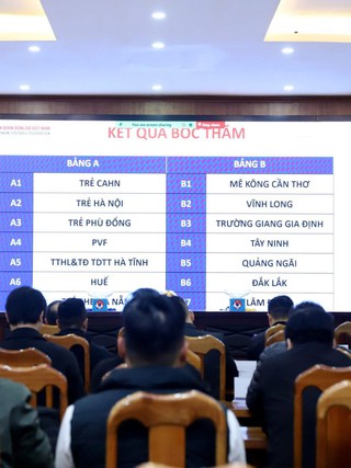 Chính thức xác định bảng đấu giải hạng nhì quốc gia 2026: Hấp dẫn, cực khó đoán!
