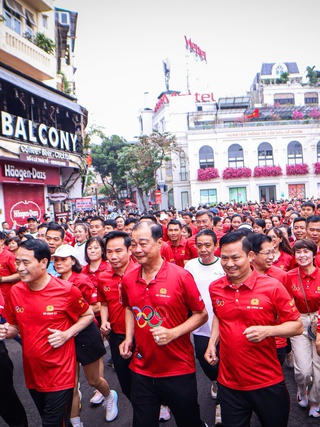 Sôi nổi Ngày chạy Olympic 2026, thu hút hơn triệu người tham gia trên toàn quốc