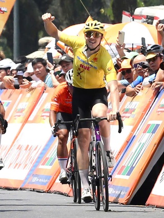 Tay đua người Belarus 'làm mưa làm gió' ở Cúp xe đạp truyền hình TP.HCM