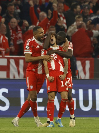 Bayern Munich 'đá văng' Real Madrid theo kịch bản không tưởng, Arsenal cực bản lĩnh loại Sporting Lisbon