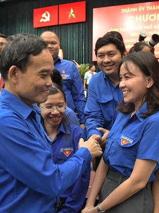 Bí thư Trần Lưu Quang: Tương lai TP.HCM trong tay của thanh niên