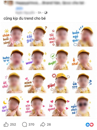 Rộ trend tạo sticker cho con bằng AI, chuyên gia cảnh báo rủi ro lộ dữ liệu