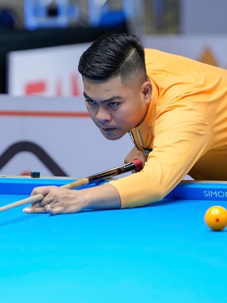 Billiards: Nguyễn Trần Thanh Tự thăng hoa với sê-ri 17 điểm, thẳng tiến vòng 16 World Cup