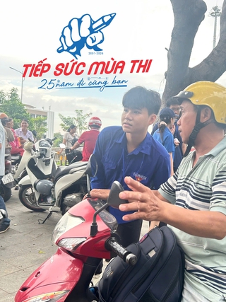 Phụ huynh cũng được tiếp sức mùa thi