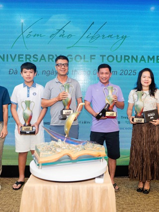 Giải golf gây quỹ mang tri thức đến với trẻ em nghèo nông thôn 